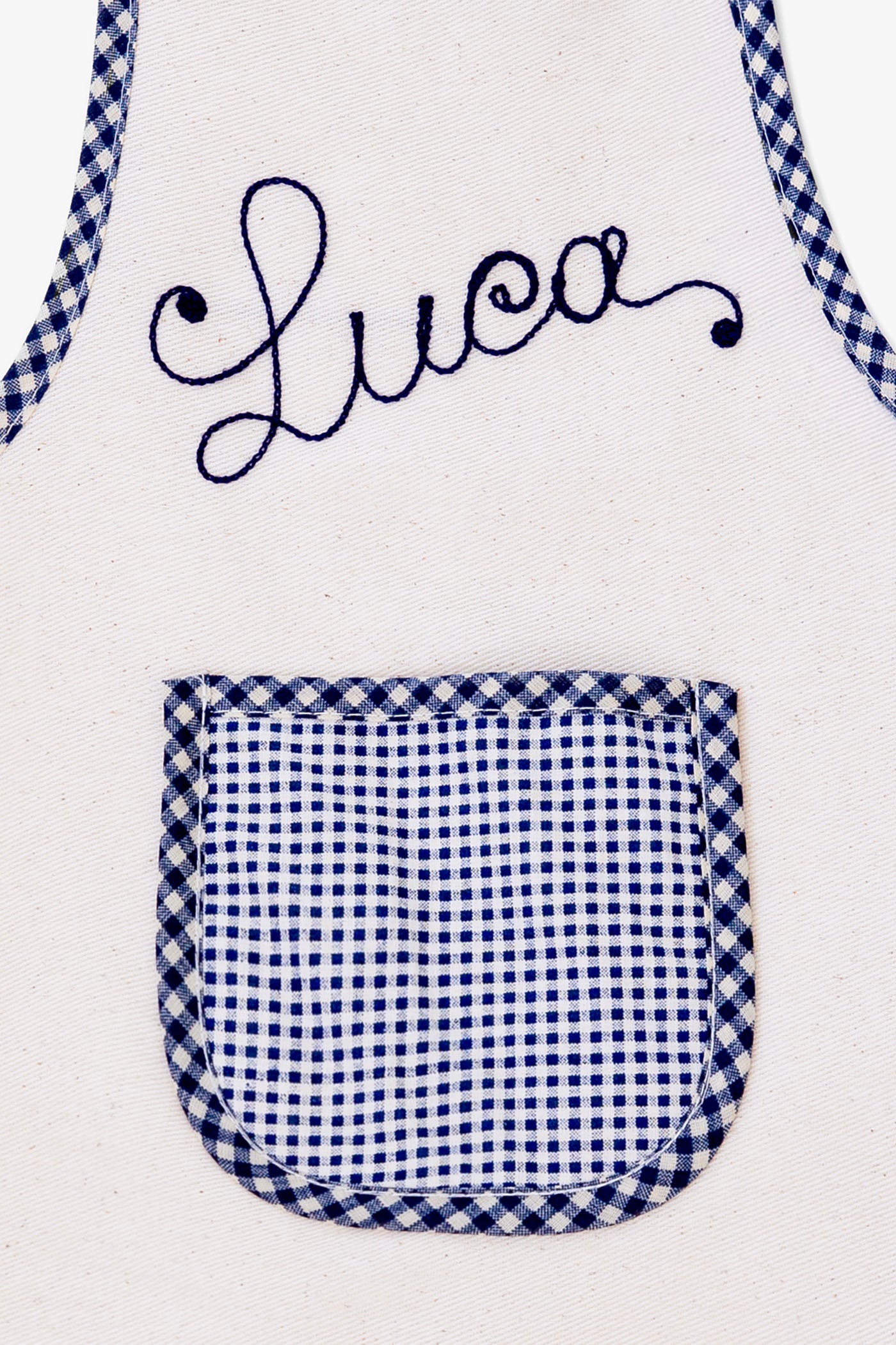 CHILDREN'S APRON, NAVY