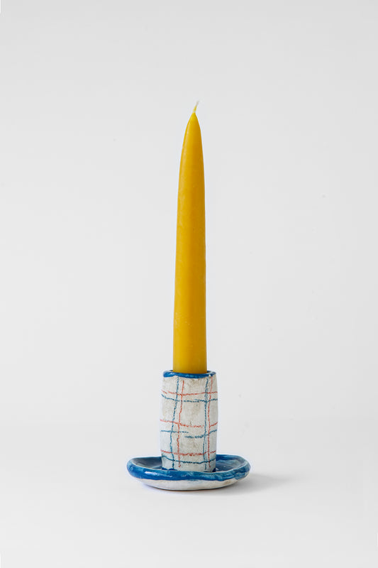 CHECK CANDLE HOLDER